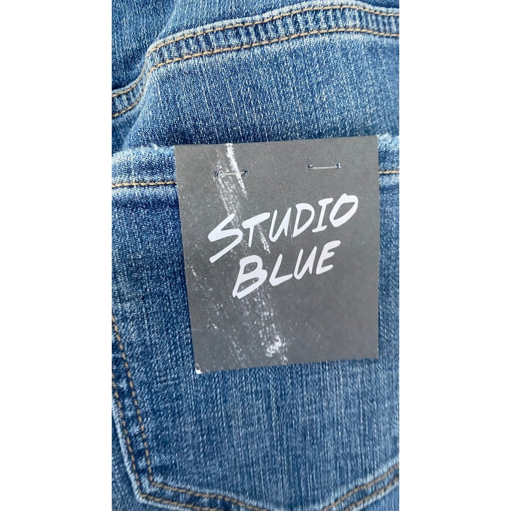 Studio Blue Stitch Fix Exclusive Straight Leg Jeans Medium Wash Size 27 NWT - Picture 8 of 8